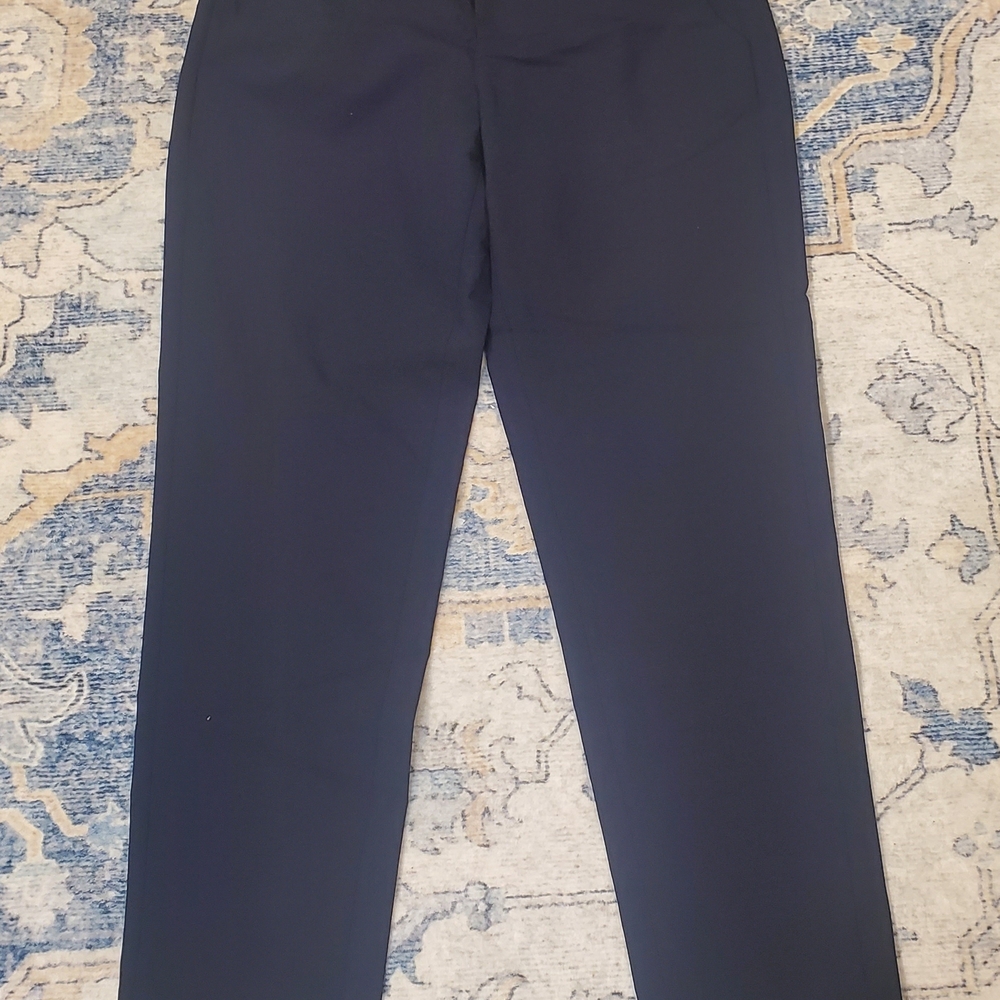 Everlane Women's Navy Straight Dress Pants